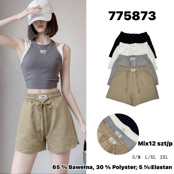 Szorty damskie Roz S-2XL, Mix Kolor Paczka 12 szt 1